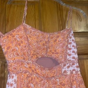 Lena Paisley Midi Dress